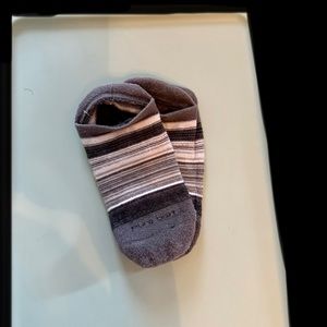 Pure Barre Socks - Gray Stripes